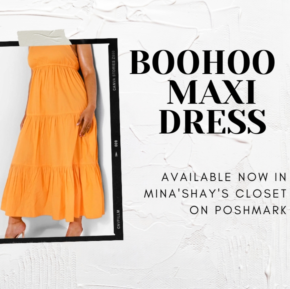 Boohoo maxi dress